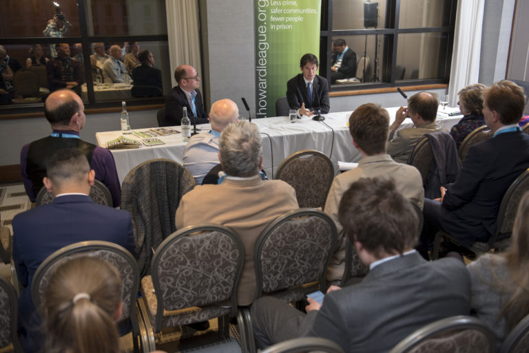 Howard League for Penal Reform Fringe meeting at the Conservative Party conference 2018