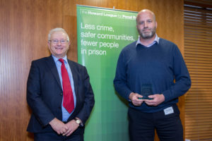 Lord Willy Bach and Sgt Steve Hodgkins (photo by PrisonImage.org)