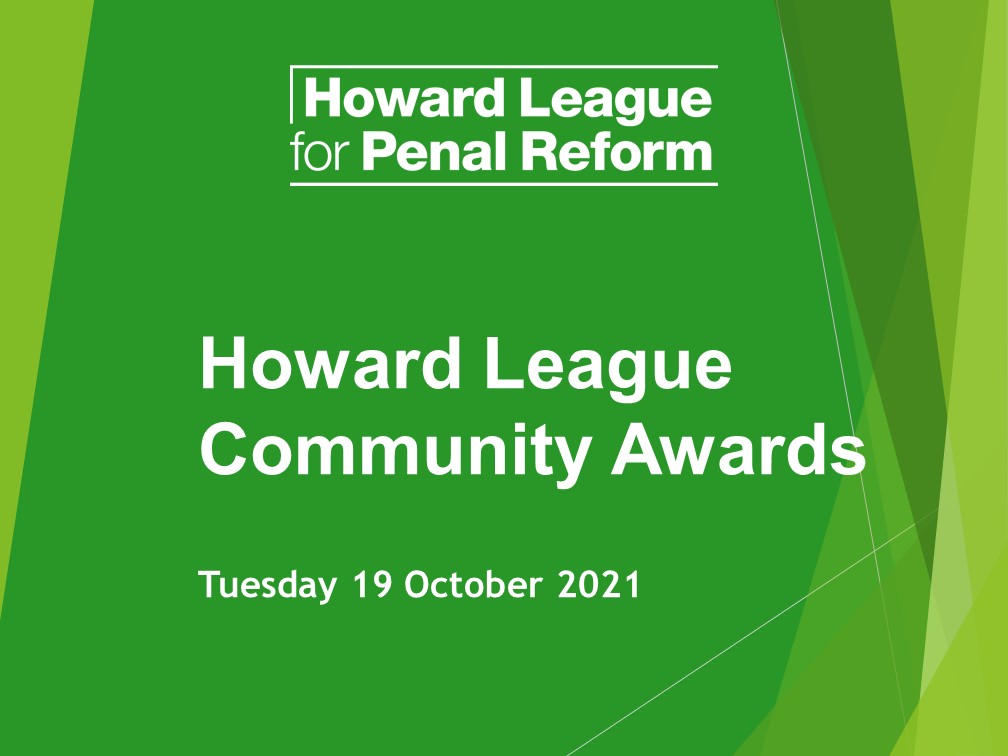 The Howard League Howard League Community Awards 2021 7581